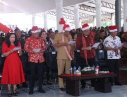 Bupati Franky Donny Wongkar dan Gubernur Olly Dondokambey Hadiri Ibadah Bersama