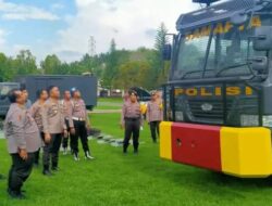 Tim Was Ops Itwasda Polda Sulut Tinjau Kesiapan Polres Minsel untuk Operasi Mantap Brata 2023-2024