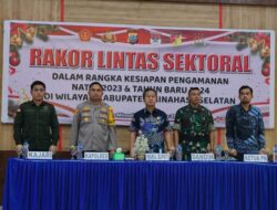 Polres Minsel dan Stakeholder Bahas Kesiapan Pengamanan Natal dan Tahun Baru