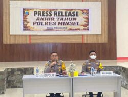 Polres Minsel Cetak Prestasi di Akhir Tahun, Penyelesaian Kasus Capai 62,60%