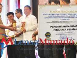 Lagi Bupati FDW Terima Penghargaan Kepatuhan Penyelenggaraan Pelayanan Publik Tahun 2023