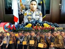 Kapolres Minsel Lepas 135 Casis Ikut Seleksi Lanjutan di Polda Sulut