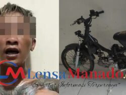 Polisi Berhasil Tangkap Pria Pencuri Ini di Motoling