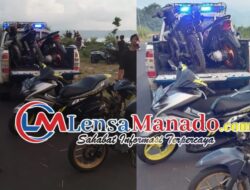 Cegahjo.!!! Sat Lantas Polres Minsel Amankan Sejumlah Sepeda Motor di Kawasan Boulevard