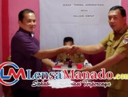 Sertijab Hukumtua Desa Suluun Empat, Rauan Kepada Rantung