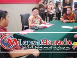 Wooww.!!! Dalam Sehari Bupati Minsel FDW Jadi Saksi Perkawinan 12 Pasangan