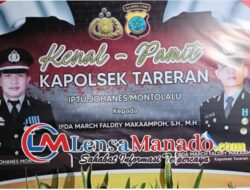 Pisah Sambut Kapolsek Tareran, Dari Iptu Johanes Montolalu Kepada Ipda March Faldri Makaampoh