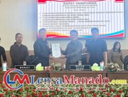 Menuju Masa Depan: Bupati FDW Tetapkan Program Ambisius di Rapat Paripurna DPRD Minsel