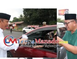 Kepedulian di Bulan Suci: Bupati dan Wabup Minsel Bagikan Takjil untuk Pengguna Jalan