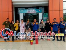 Simulasi Penanggulangan Kebakaran di PN Amurang, Dinas Damkar Minsel Tingkatkan Kesadaran Masyarakat