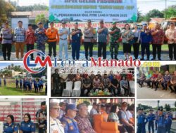 Dinas Damkar dan Penyelamatan Minsel Rayakan Awal Ramadhan dengan Kegiatan Berkesan