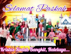 Keceriaan dan Kreativitas: Lomba Topi Paskah Warnai Ibadah Minggu di GMIM Immanuel Pinapalangkow