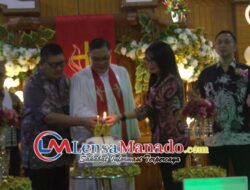 Wakil Bupati Meriahkan HUT Ke-50 GMIM Bethlehem Lansot