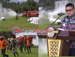 Latihan SAR Bersama Resmi Ditutup, Wabup Minsel: Masyarakat Harus Siap Hadapi Bencana