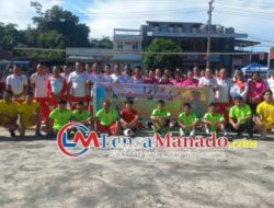 Meriah! Polres Minsel Sukses Gelar Lomba Volleyball
