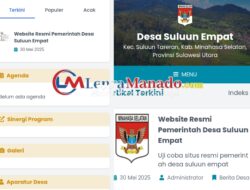 Pemdes Suluun Empat Resmi Miliki Website Desa untuk Meningkatkan Transparansi dan Pelayanan