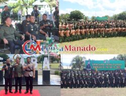 Bupati FDW Hadiri Penutupan Dikmaba TNI AD TA 2025 di Amurang