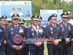 Wabup Minsel Theodorus Kawatu Tampil Memukau di Hari Perhubungan Nasional 2025