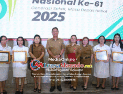Mantap.!!!, Empat Tenaga Kesehatan Minsel Dapat Penghargaan di HKN ke-61 Tahun 2025