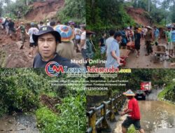 Hujan Deras Picu Longsor Besar di Pinapalangkow, Warga Dihimbau Waspada