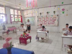 Suasana Penuh Semangat di SDN Inpres Kaneyan Saat Ujian Akhir Sekolah