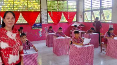 Kepsek Saantje Rantung: UAS SD GMIM Kapoya Berjalan Lancar, Semua Siswa Siap Lulus!