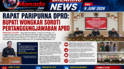 Rapat Paripurna DPRD: Bupati Wongkar Soroti Pertanggungjawaban APBD
