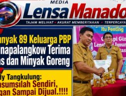 Pemdes Pinapalangkow Salurkan Bantuan Pangan ke 89 Keluarga PBP