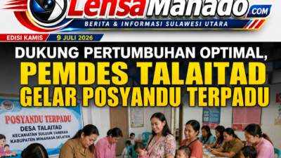 Posyandu Terpadu di Desa Talaitad: Meningkatkan Kesehatan Masyarakat