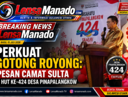 Desa Pinapalangkow Rayakan HUT ke-424 dengan Penuh Makna