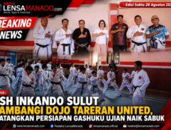 KSH INKADO Sulut Perkuat Pembinaan Karate Melalui Kunjungan ke Dojo Tareran United