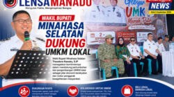 Wabup Minsel Resmi Buka Gebyar UMKM Merah Putih 2026