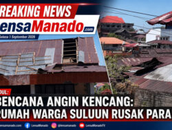Peristiwa Angin Kencang Hancurkan Atap Rumah di Desa Suluun Empat