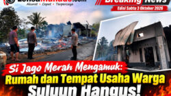 Ludes Terbakar: Rumah dan Tempat Usaha Warga Suluun Habis Dalam Sekejap!