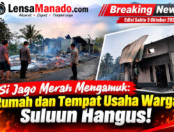 Ludes Terbakar: Rumah dan Tempat Usaha Warga Suluun Habis Dalam Sekejap!